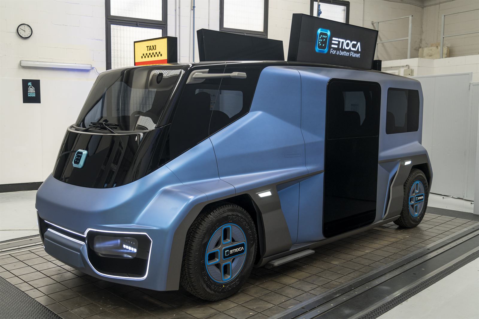 The first ETIOCA prototype presented in Turin in 2022